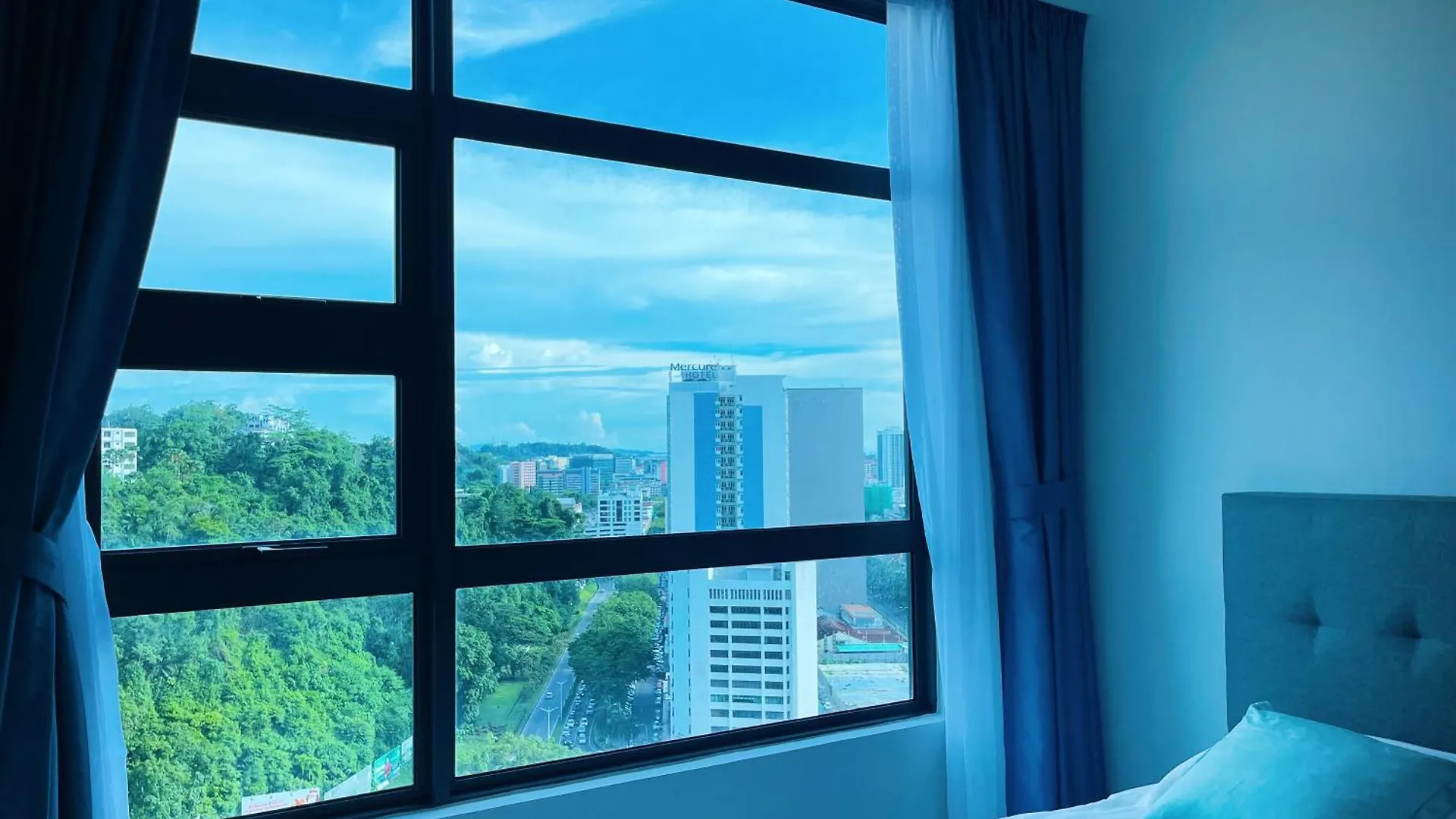 Daire Downtown Urban Suite Jesselton Quay 城中景色套房 Kota Kinabalu Malezya